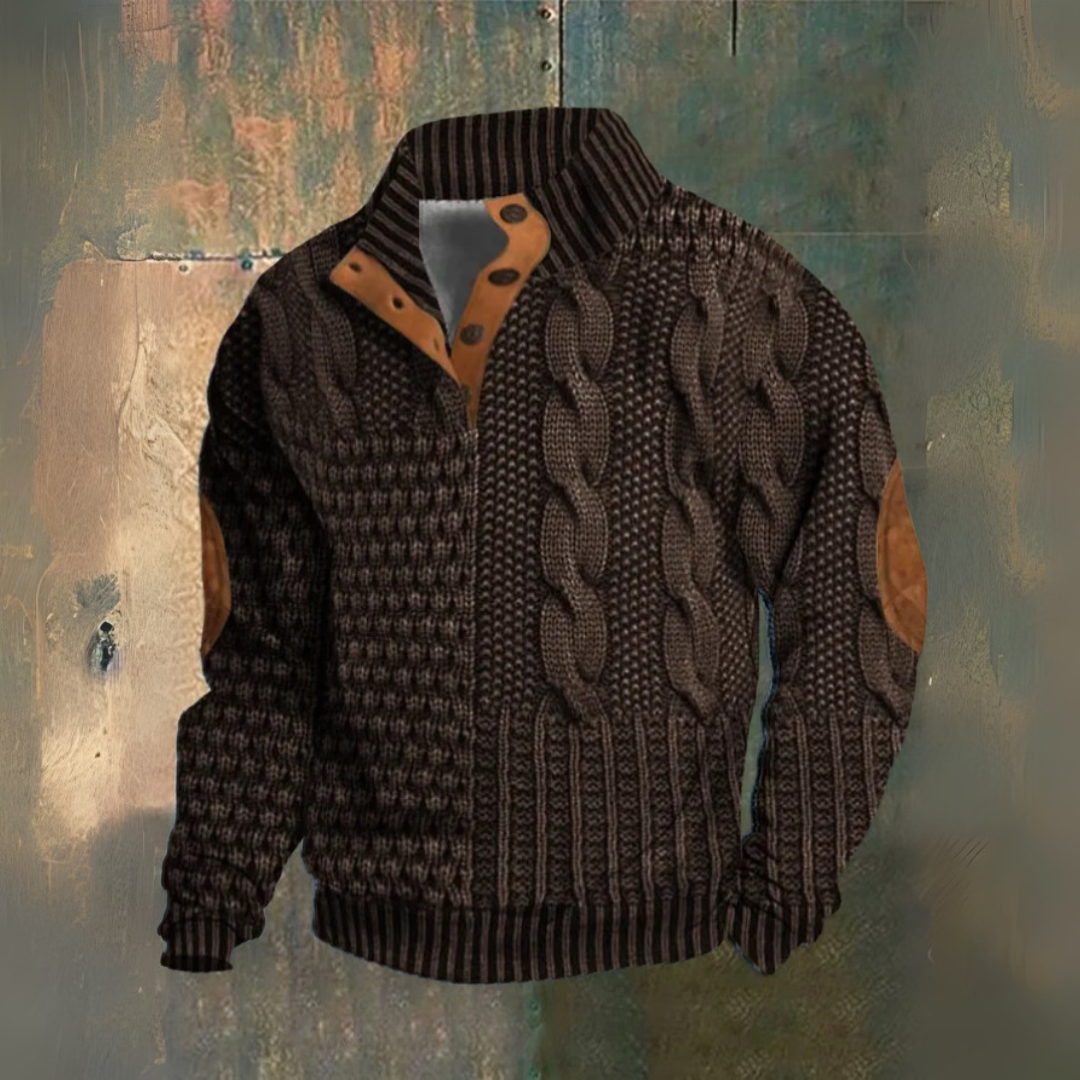 RICHARD™|HIGH NECK SWEATSHIRT