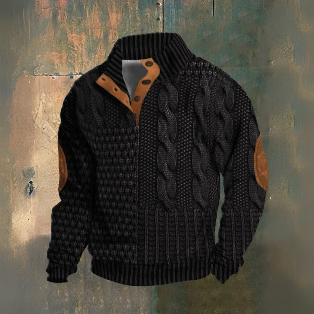 RICHARD™|HIGH NECK SWEATSHIRT