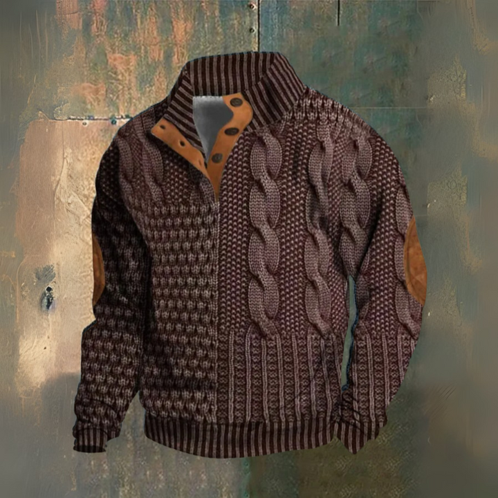 RICHARD™|HIGH NECK SWEATSHIRT