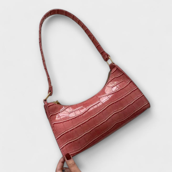 Kathy|Shiny Leather Bag