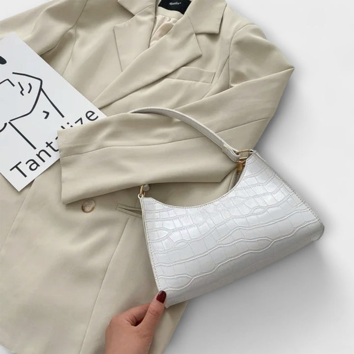 Kathy|Shiny Leather Bag